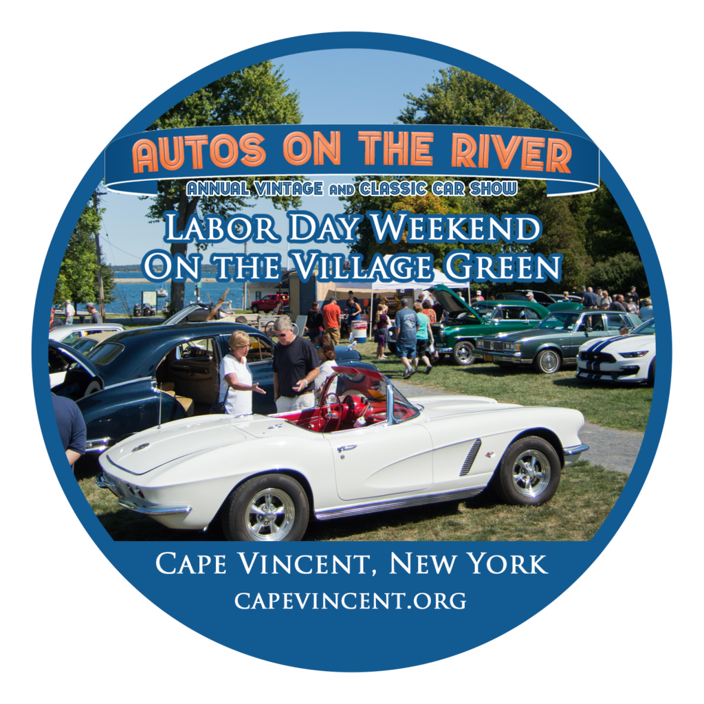 2023 Autos on the River to Cape Vincent!