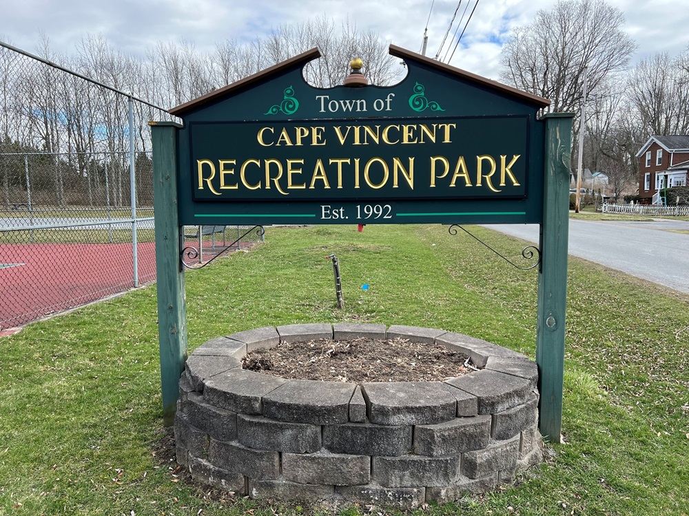 Rec Park to Cape Vincent!